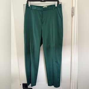 L'AGENCE Green Ankle Pants